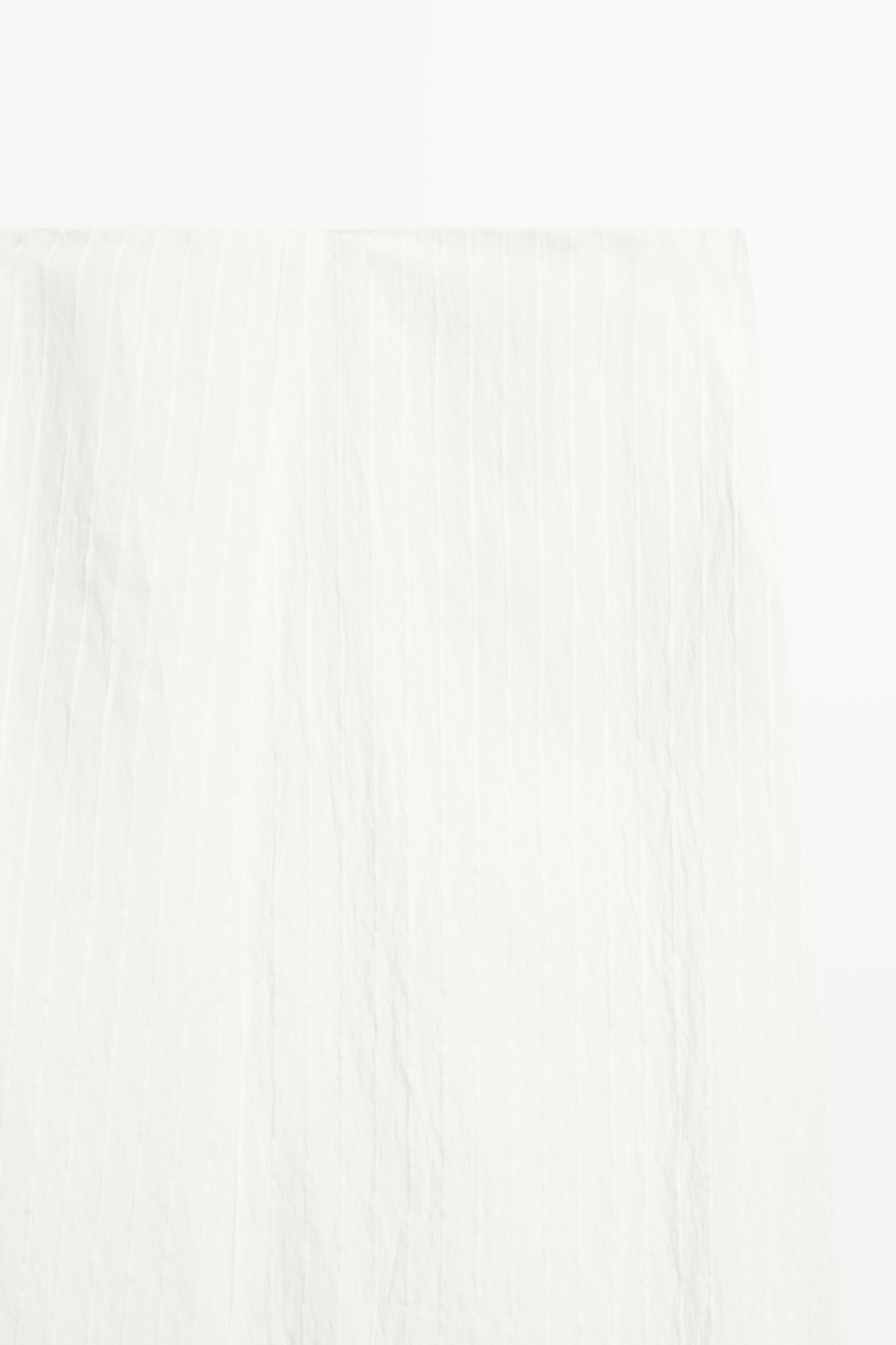 Asymmetric striped skort - STUDIO